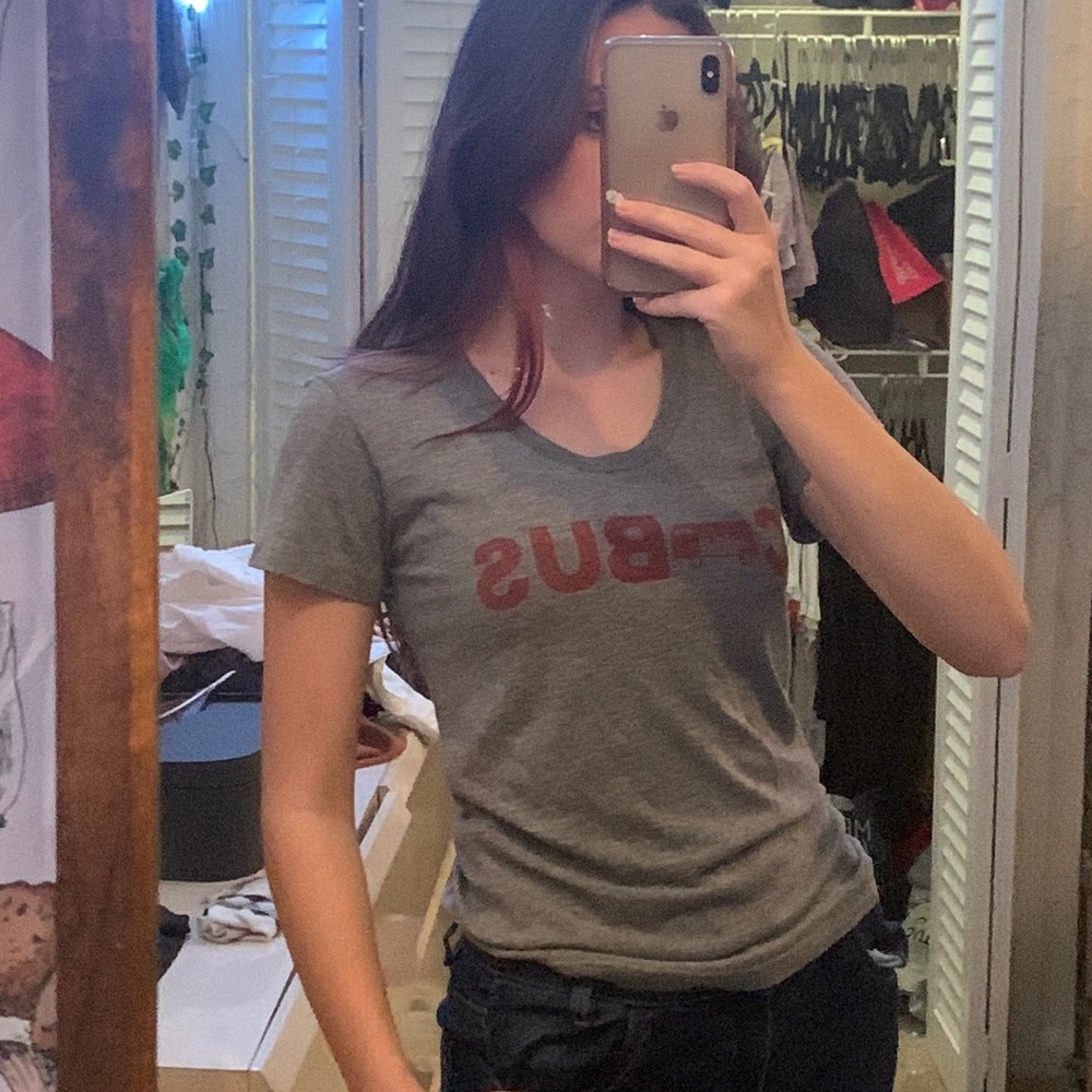 Gray Columbus t-shirt